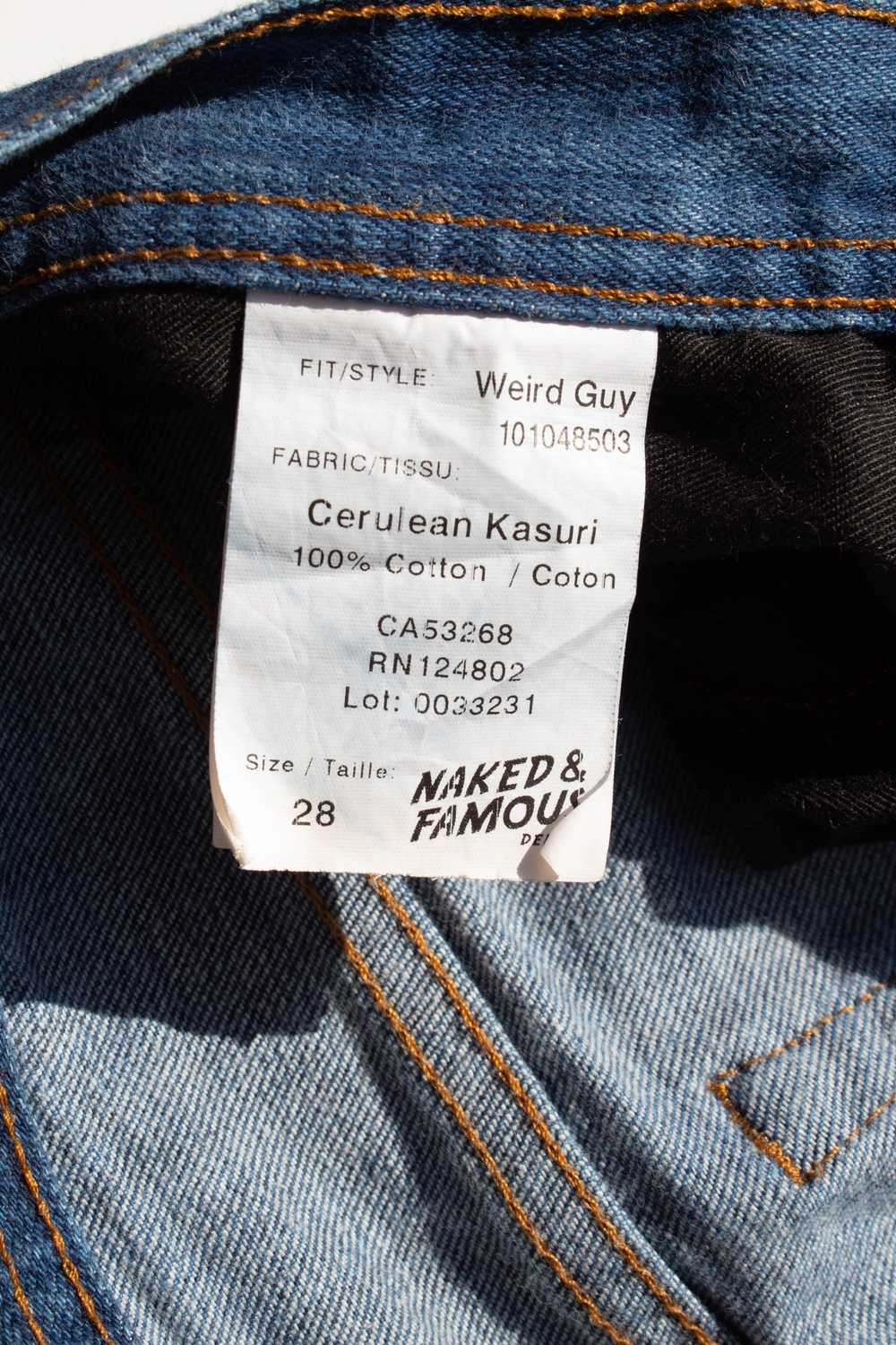 Naked & Famous Cerulean Kasuri - Weird Guy - image 6