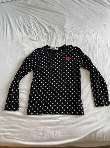 Comme des Garcons Polka Dot Long Sleeve