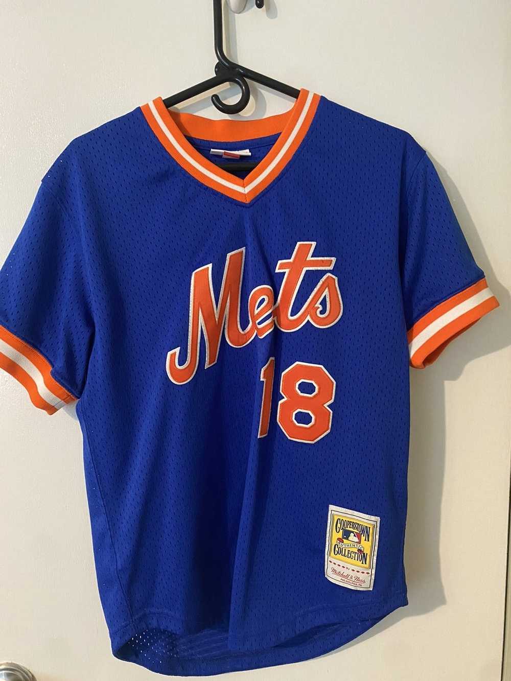 Mitchell & Ness Darryl Strawberry Authentic Jersey - image 1