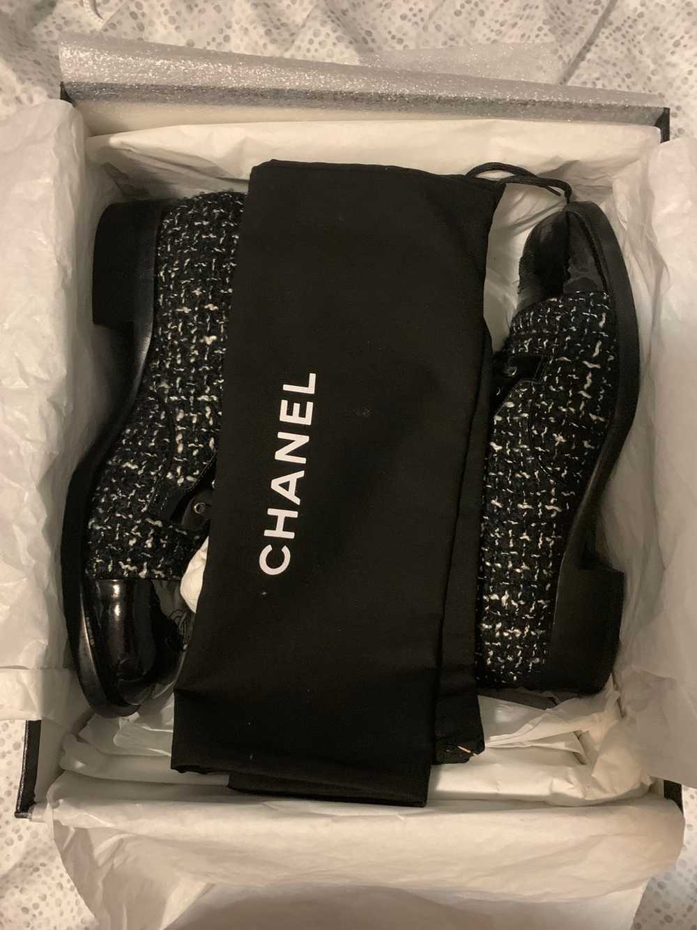 Chanel Chanel Tweed Boots - image 1