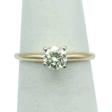 14K .35 CTW Diamond Solitaire Ring