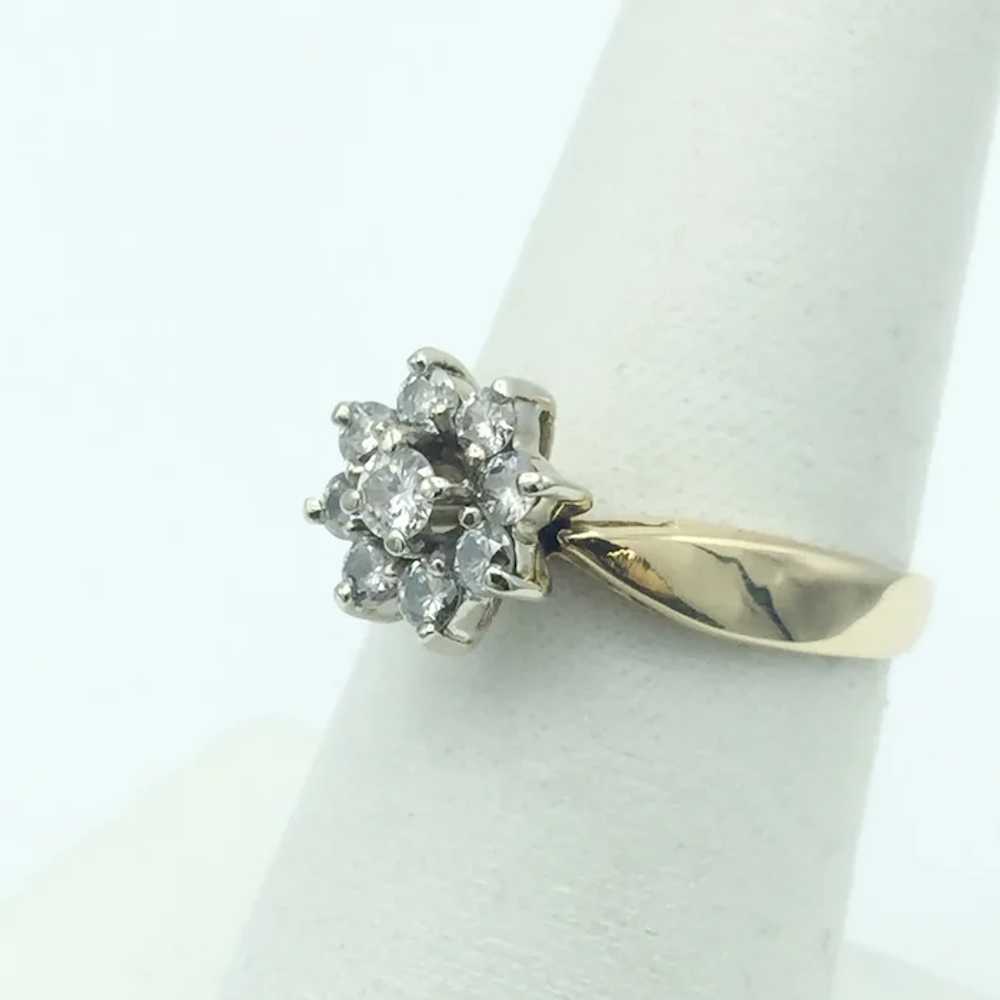 14K .50 CTW Diamond Fashion Ring - image 2
