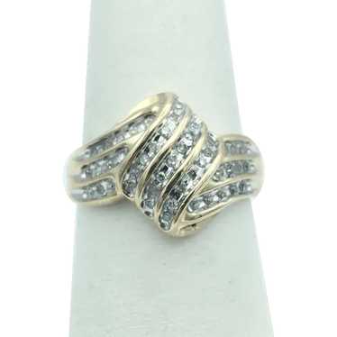 10K .45 CTW Diamond Fashion Ring - image 1