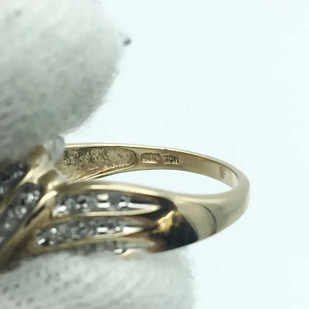 10K .45 CTW Diamond Fashion Ring - image 4