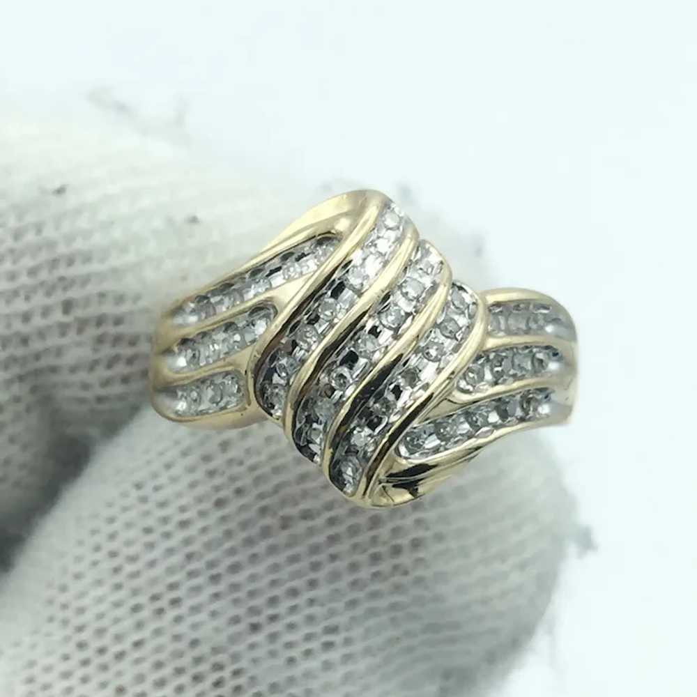10K .45 CTW Diamond Fashion Ring - image 5