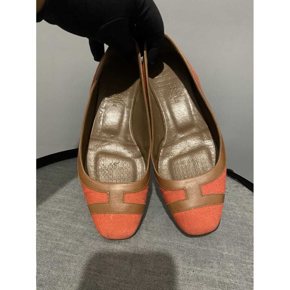 Hermès Cloth ballet flats - image 6