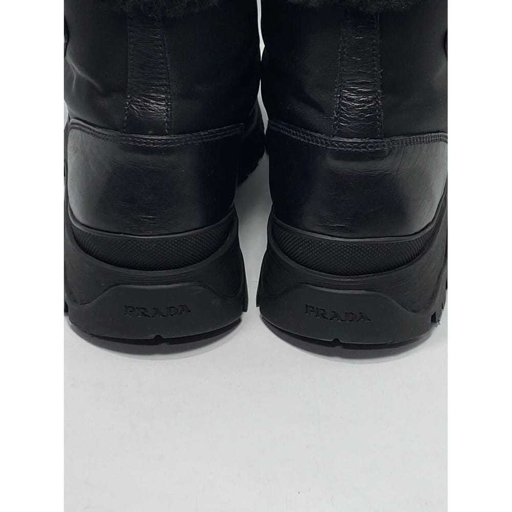 Prada Leather ankle boots - image 5