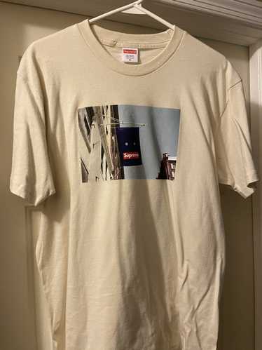 Supreme Banner Tee White