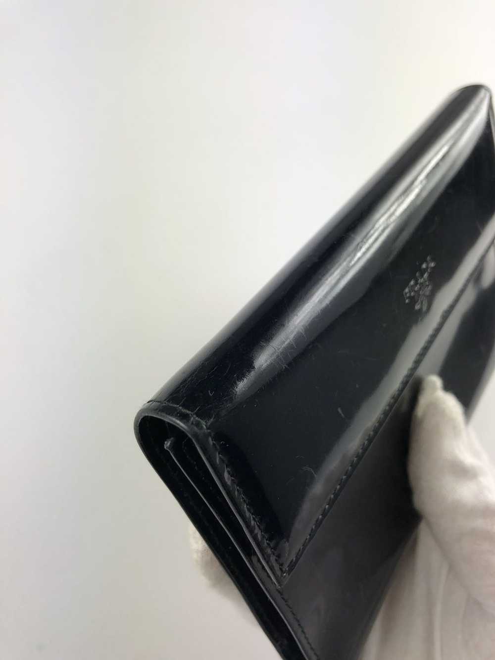 Prada Prada milano black leather trifold wallet - image 9