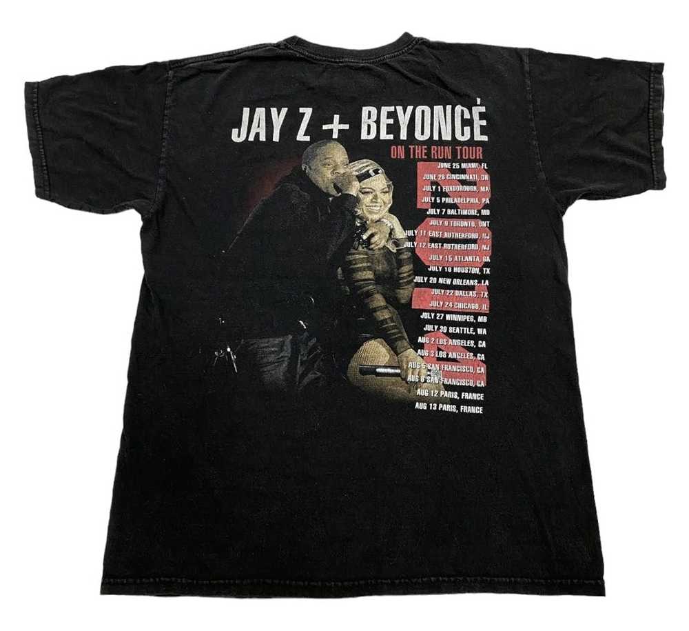 Jay Z × Rap Tees × Vintage Vintage Jay Z & BEYONC… - image 1