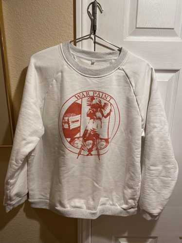 Streetwear War Paint Crewneck sweater