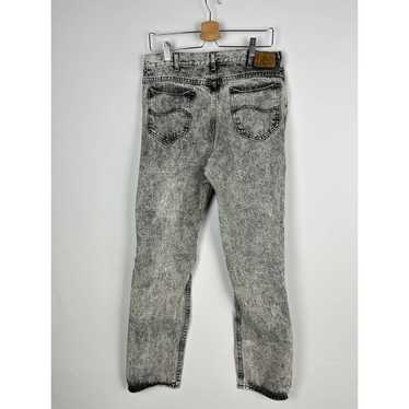 Lee Vintage 80s 90s Lee Acid Wash Jeans Pants 33 … - image 1