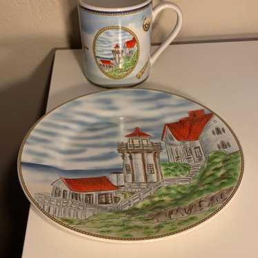 Brand Royal Norfolk Coffee Mug and Plate set. Yer… - image 1