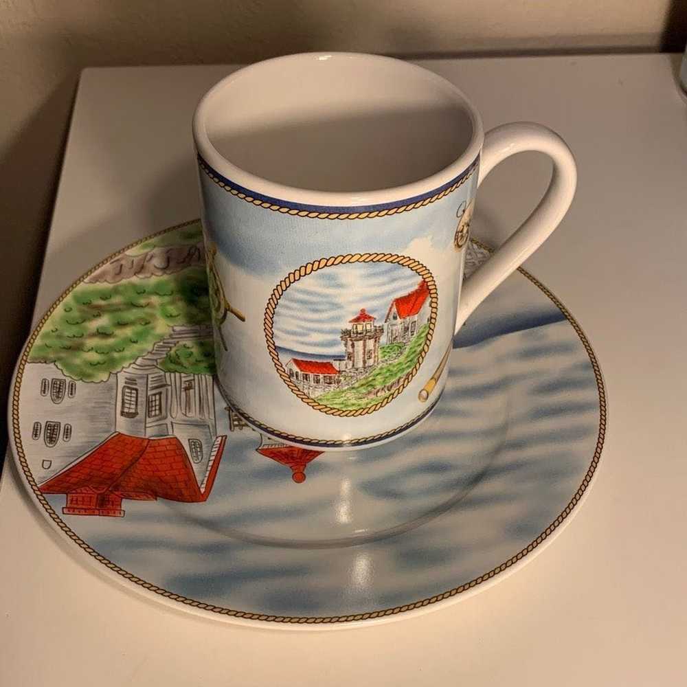 Brand Royal Norfolk Coffee Mug and Plate set. Yer… - image 3