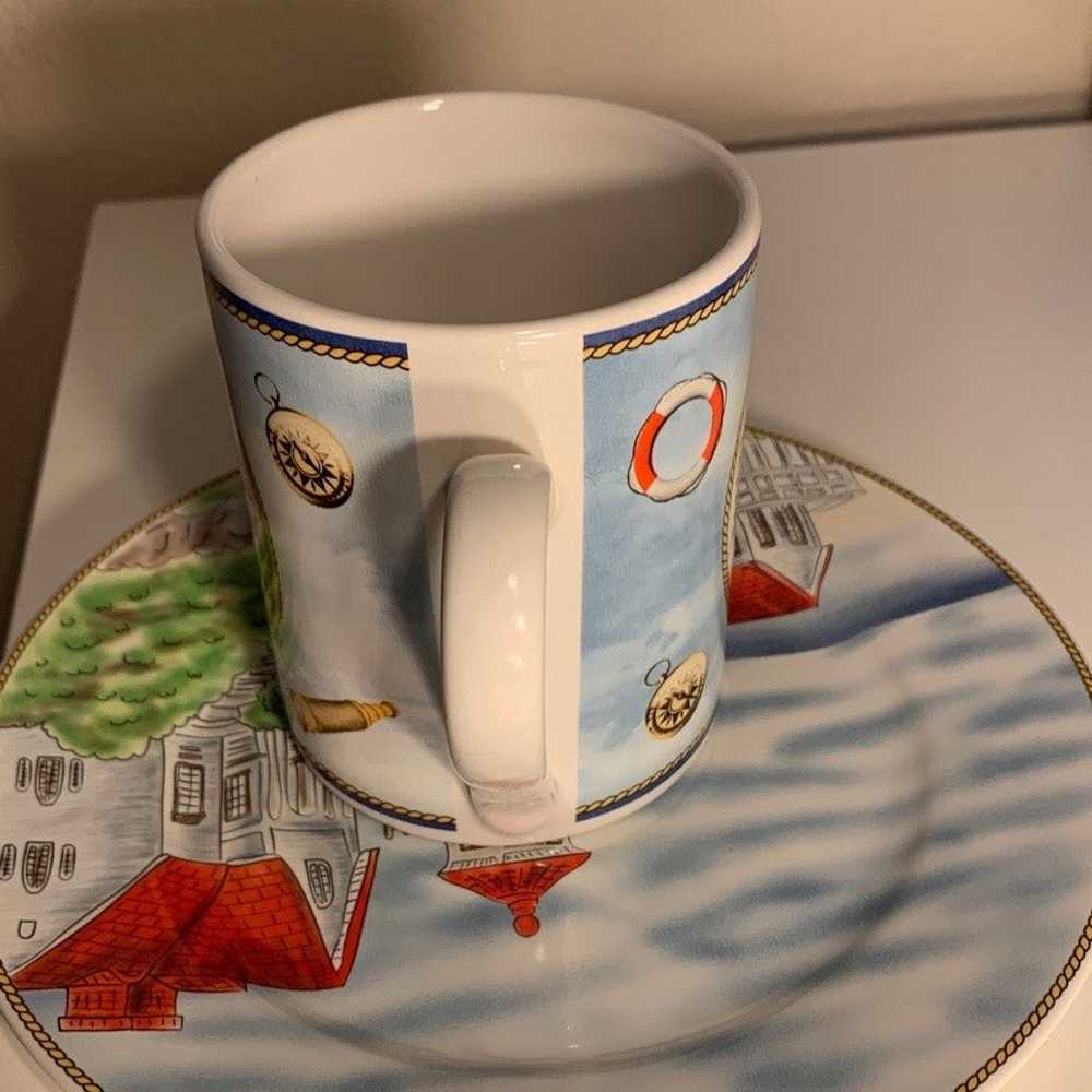 Brand Royal Norfolk Coffee Mug and Plate set. Yer… - image 4