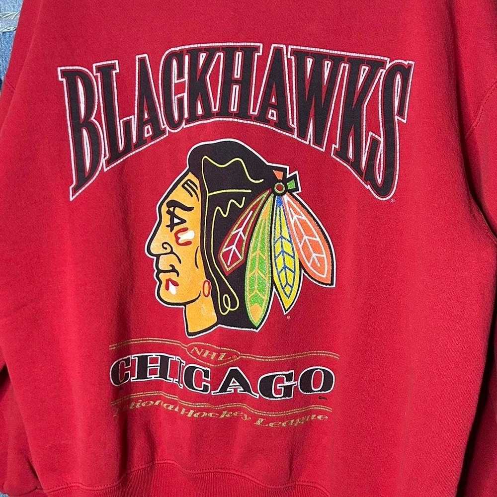 NHL Chicago Blackhawks Logo Red Baseball Jersey Shirt Custom Name For Men  And Women - YesItCustom