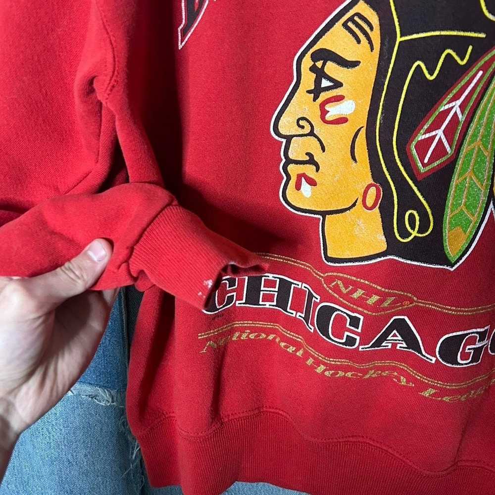 Lee Vintage 90s Chicago Blackhawks - image 3