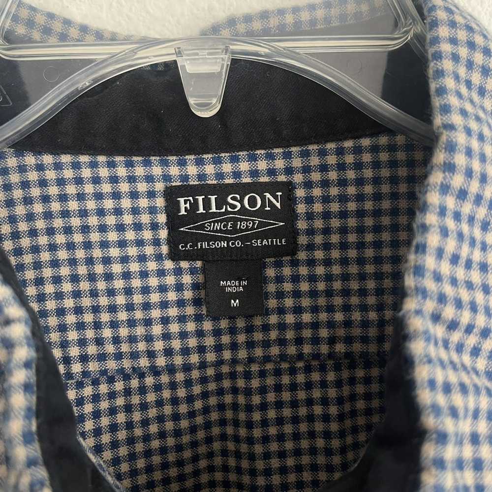 Filson Filson Checkered Button Down Long Sleeve S… - image 3