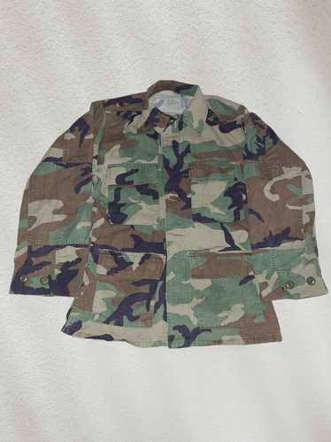 American Apparel Women's US army woodland camoufl… - image 1