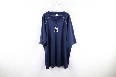 Vintage New York Yankees MLB Neon 90's Majestic Baseball Jersey Size XL