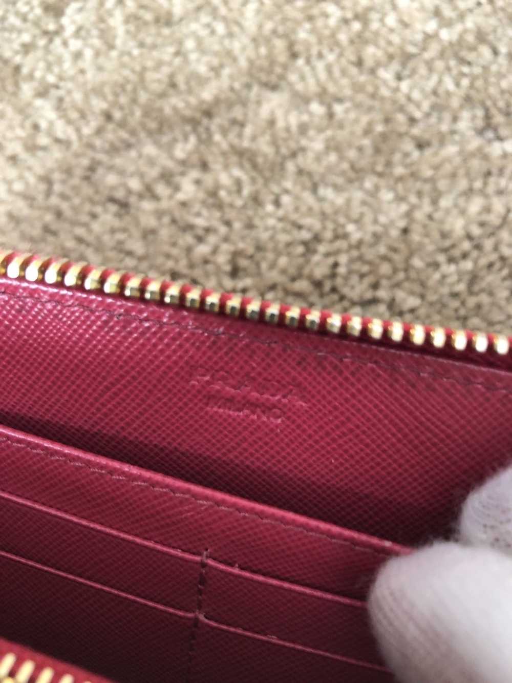 Prada Prada saffiano metal leather zippy wallet - image 6