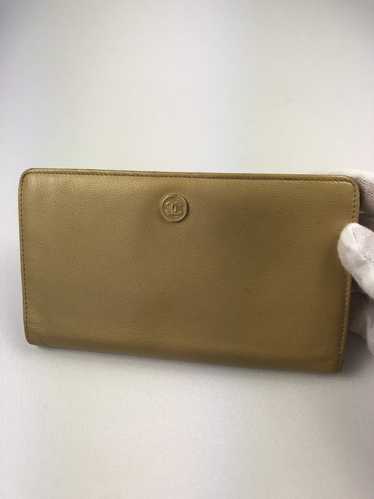Chanel Chanel cc beige leather long wallet - image 1
