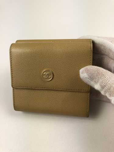 Chanel Chanel cc leather trifold wallet - image 1
