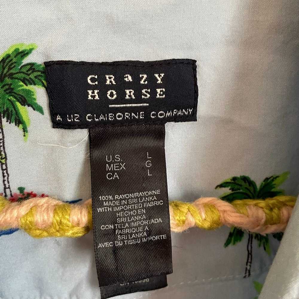 Vintage Liz Claiborne Crazy Horse Coastal Shirt - image 5