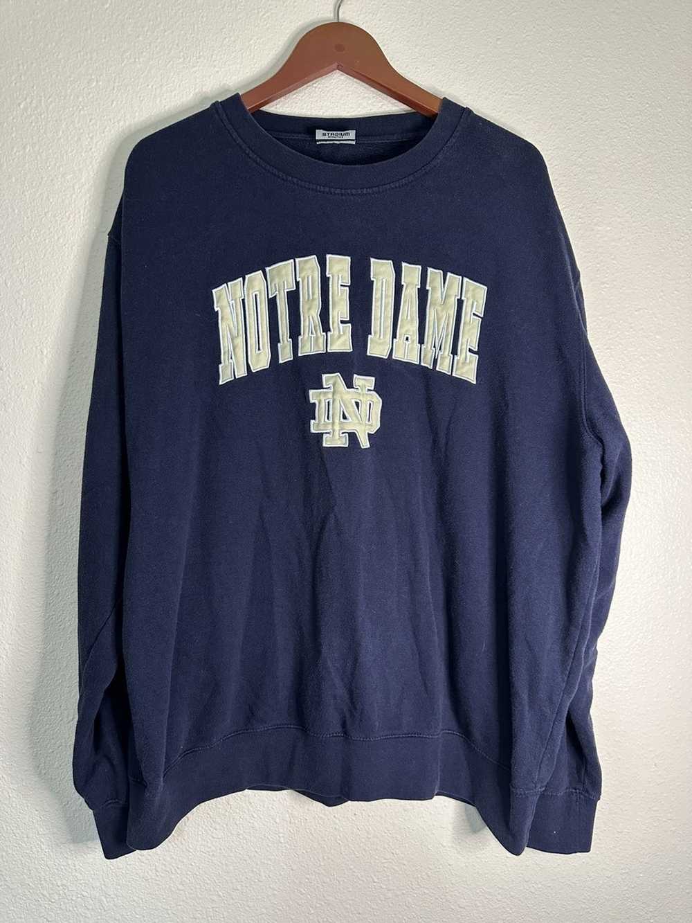 Vintage Vintage Fighting Irish Notre Dame Pullove… - image 1