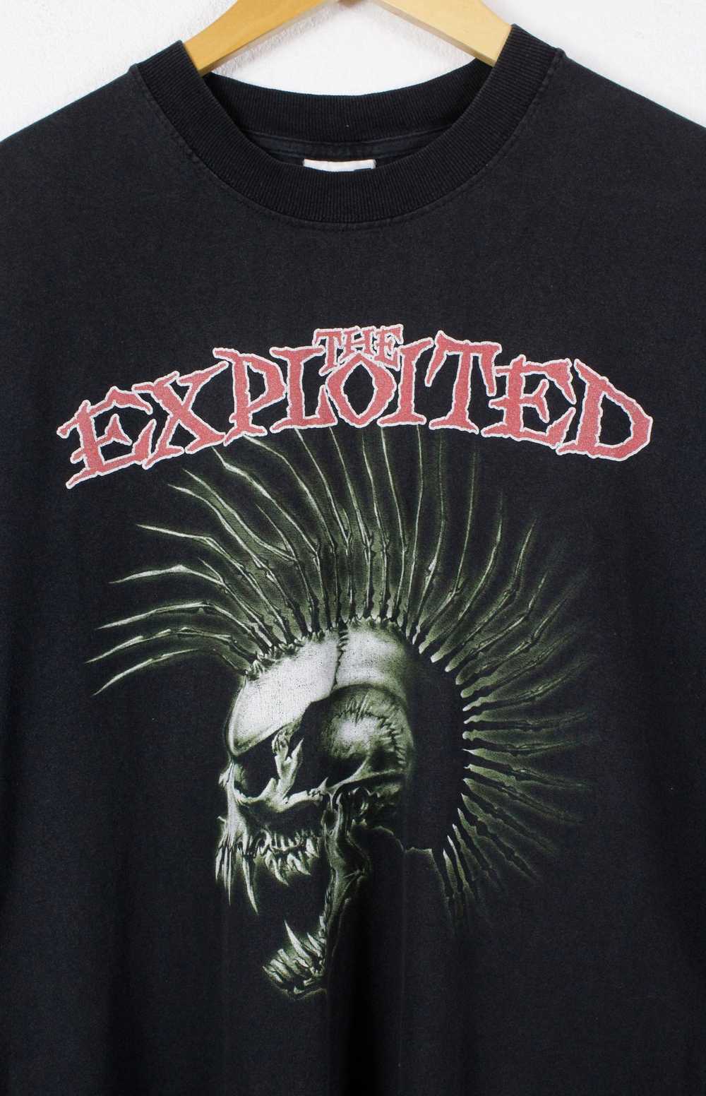 Band Tees × Vintage Vintage The Exploited Fight B… - image 2