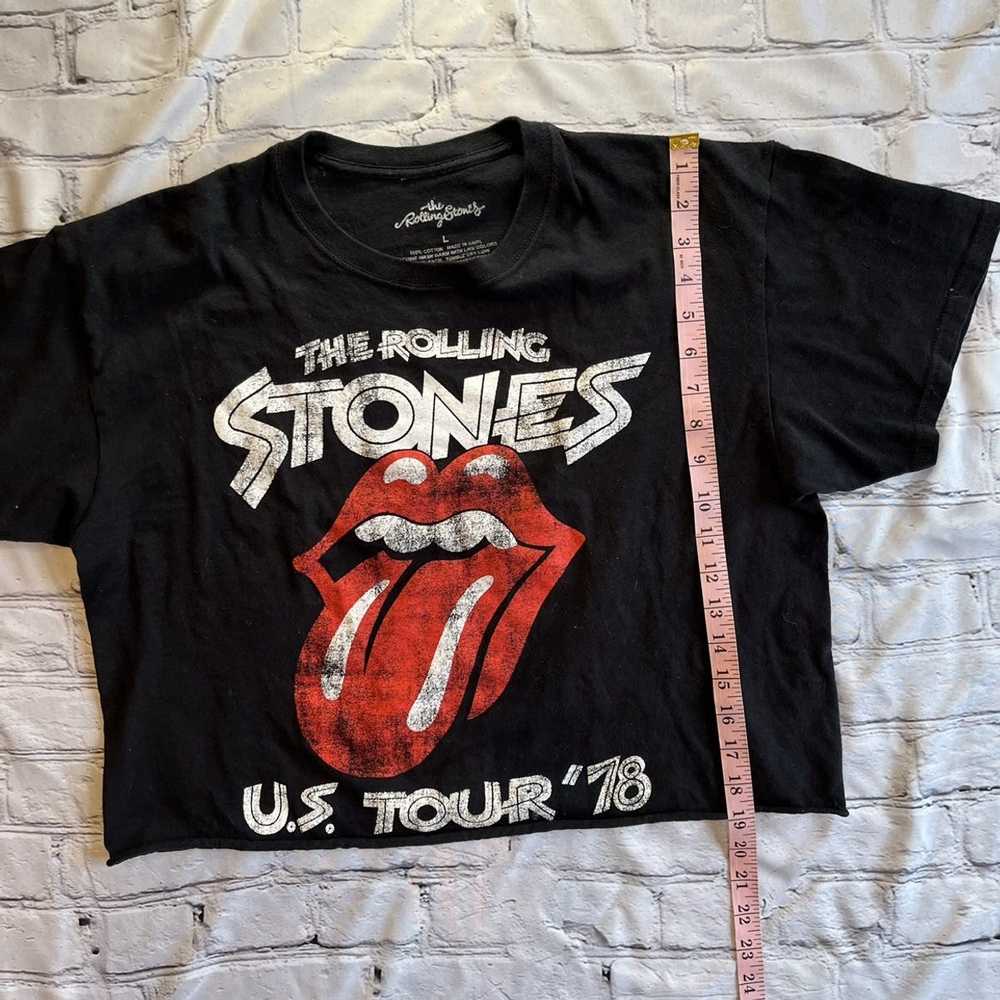 Streetwear The Rolling Stones Concert Repro Tshir… - image 2