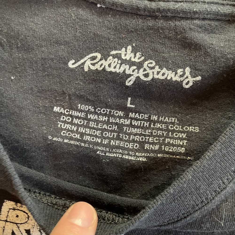 Streetwear The Rolling Stones Concert Repro Tshir… - image 5