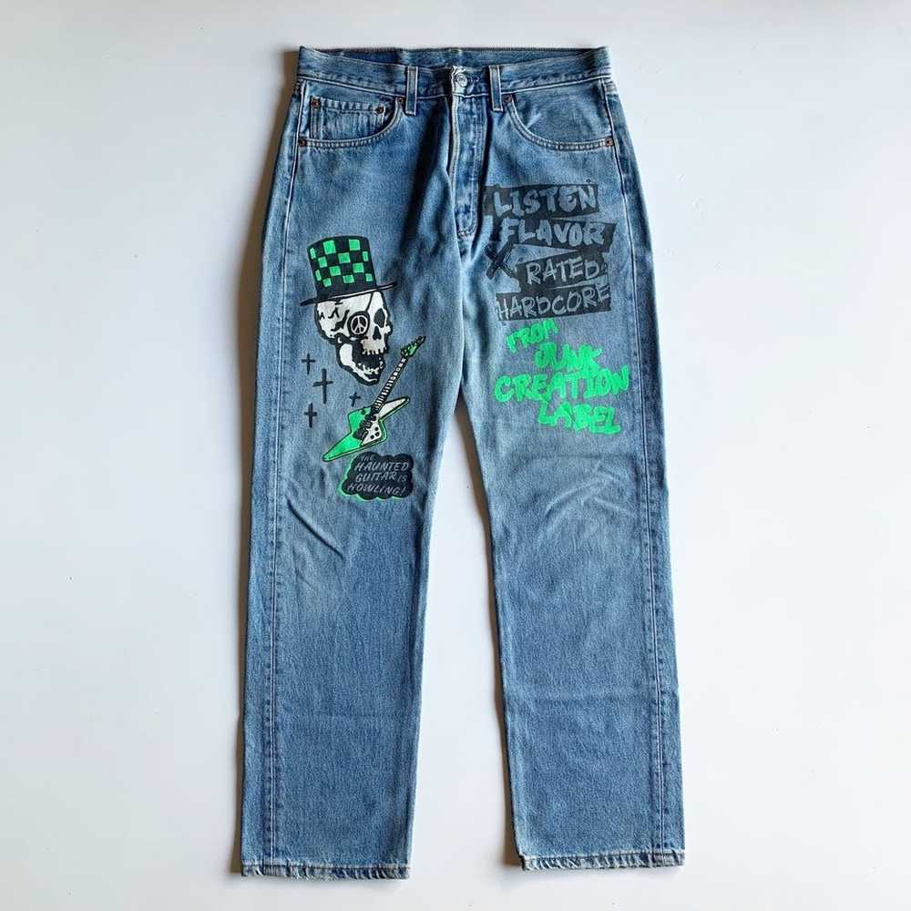 Levi's × Streetwear × Vintage Levi’s 501 Rare Cus… - image 1