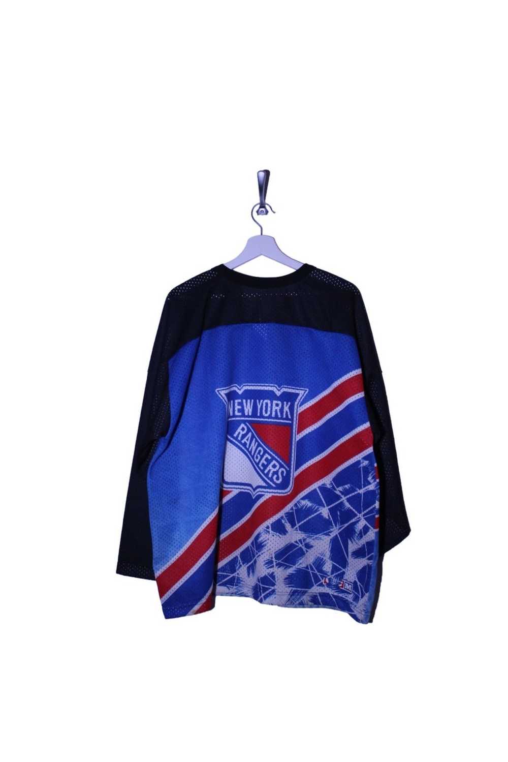 Ccm × Hockey × Vintage NEW YORK RANGERS JERSEY Vi… - image 4