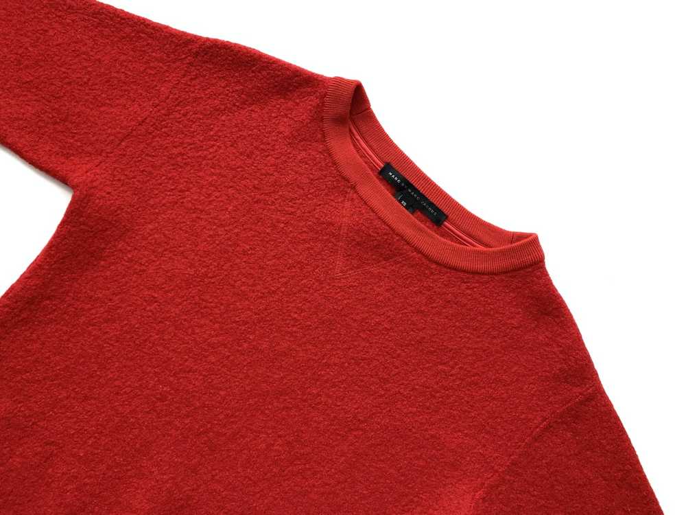 Marc Jacobs Marc Jacobs red wool crewneck sweater - image 5