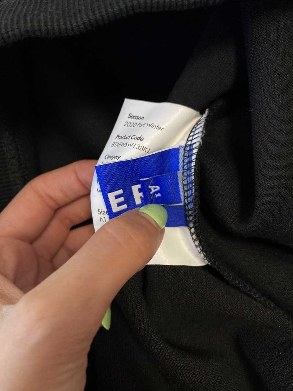 Ader Error Ader Error Tape Logo Cotton Sweatshirt… - image 8