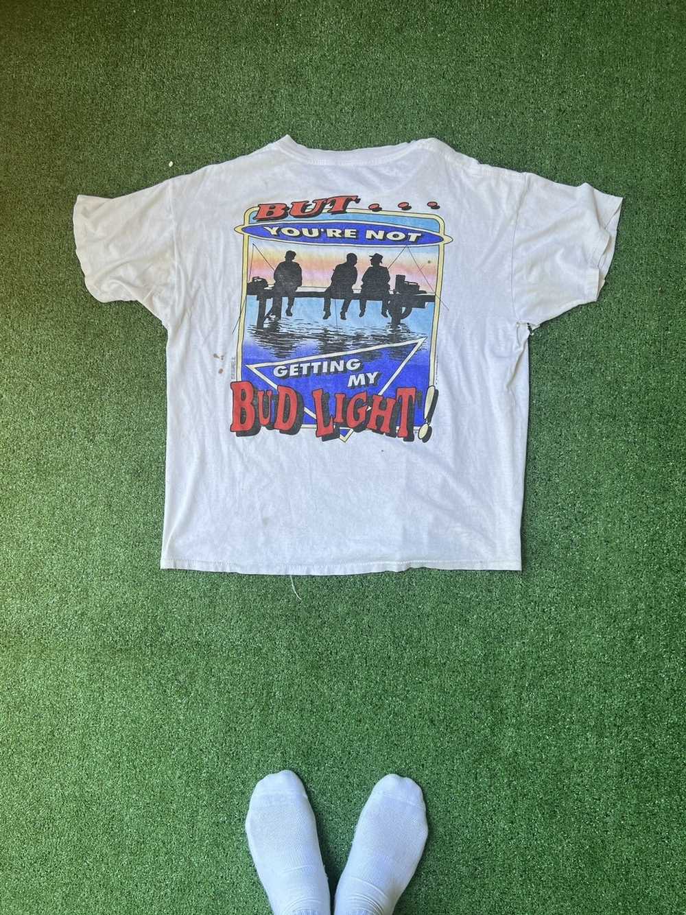 Band Tees × Rap Tees × Vintage 1996 Bud light Rap… - image 2