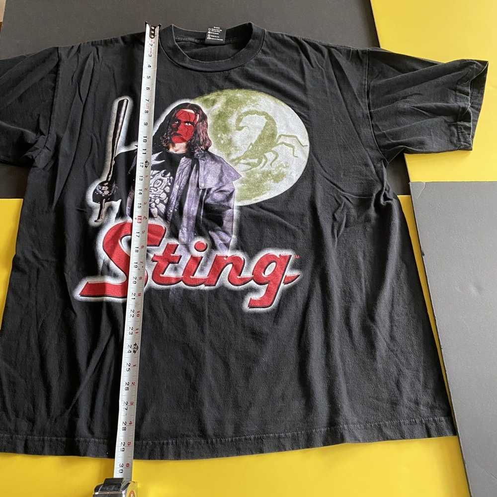 Wcw/Nwo Vintage wcw sting shirt wrestling shirt 9… - image 6