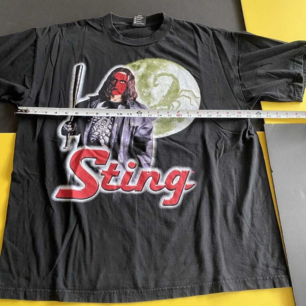 Wcw/Nwo Vintage wcw sting shirt wrestling shirt 9… - image 7