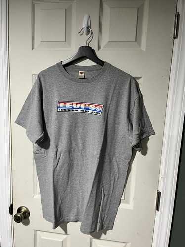 Levis Vintage Clothing Mens Striped Tee Shirt Size XXL NEW