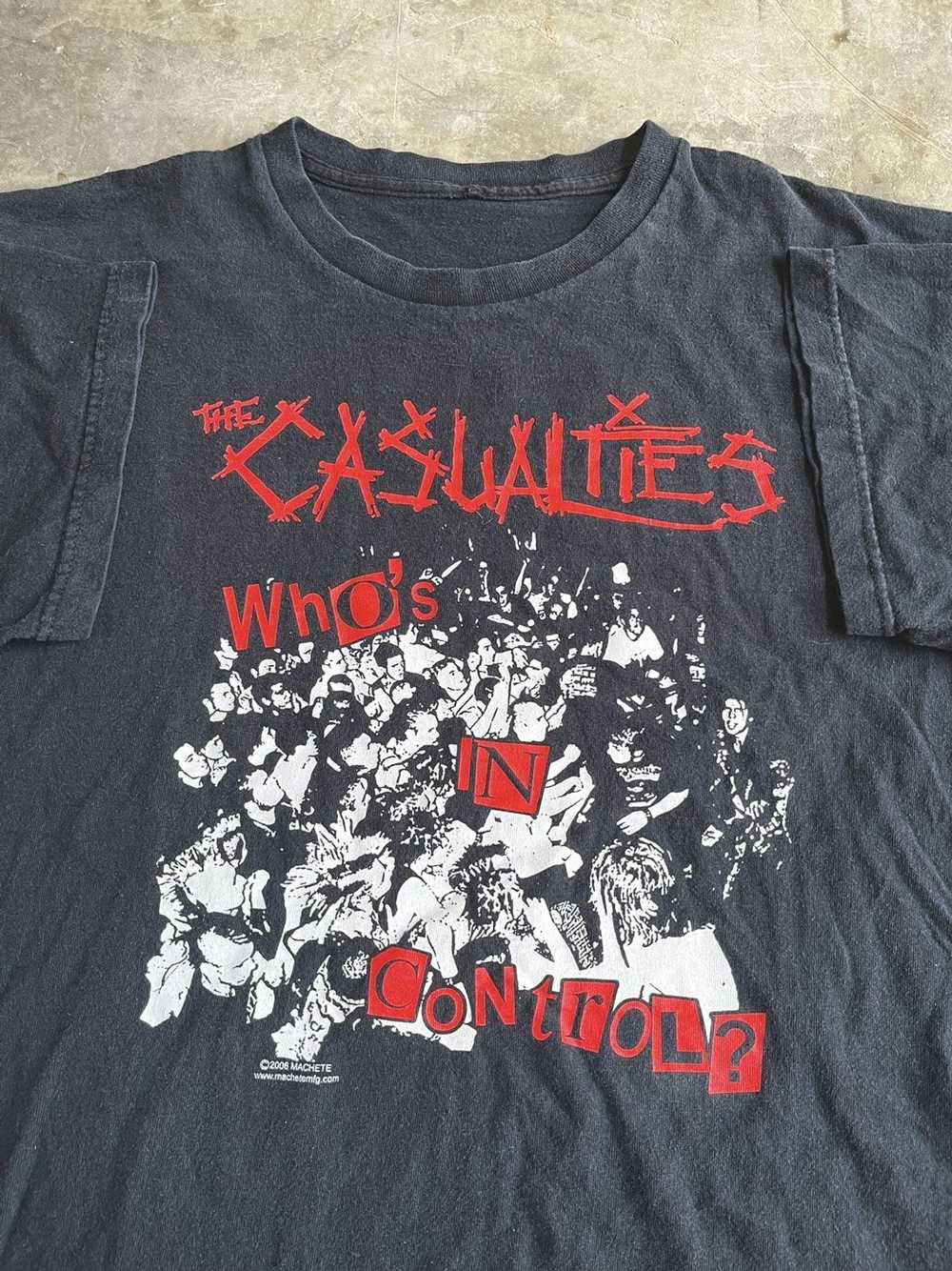 Band Tees × Vintage Vintage Y2K The Casualities P… - image 1