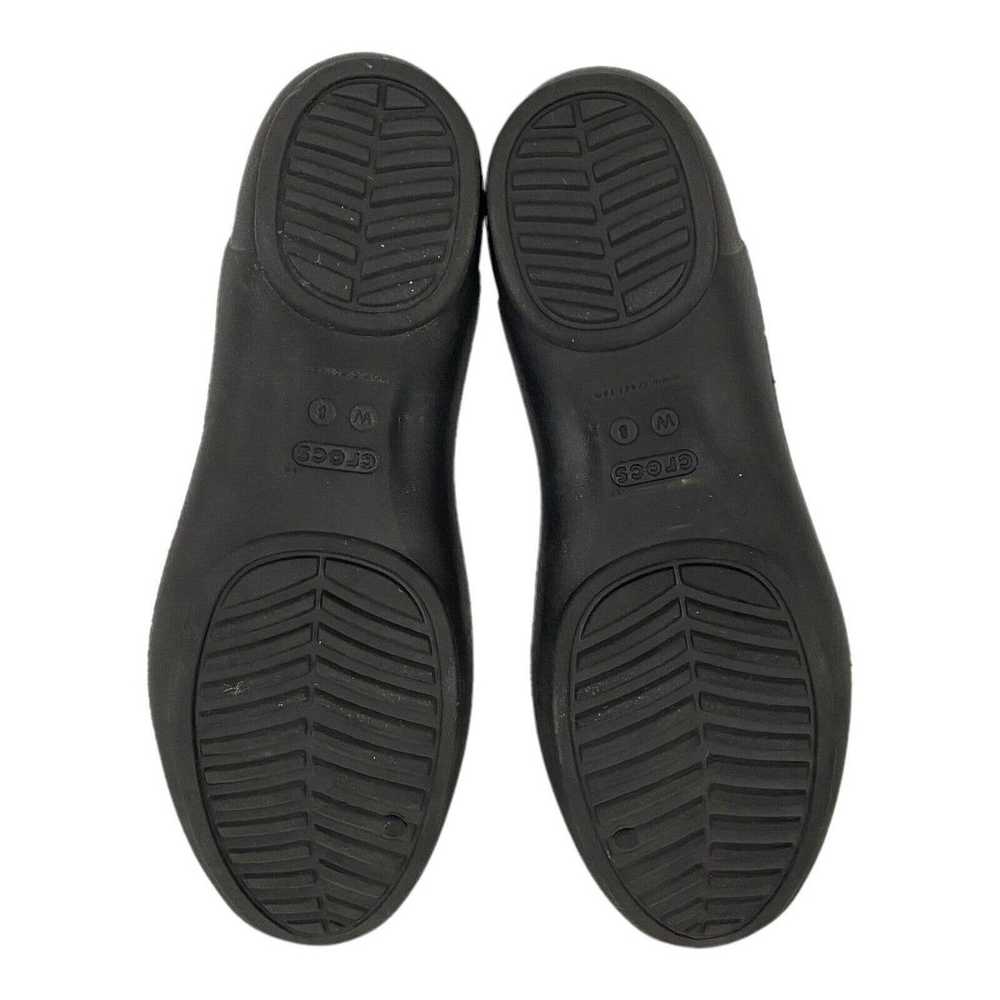 Crocs Crocs Black Kelli Ballet Flats Black Slip O… - image 6