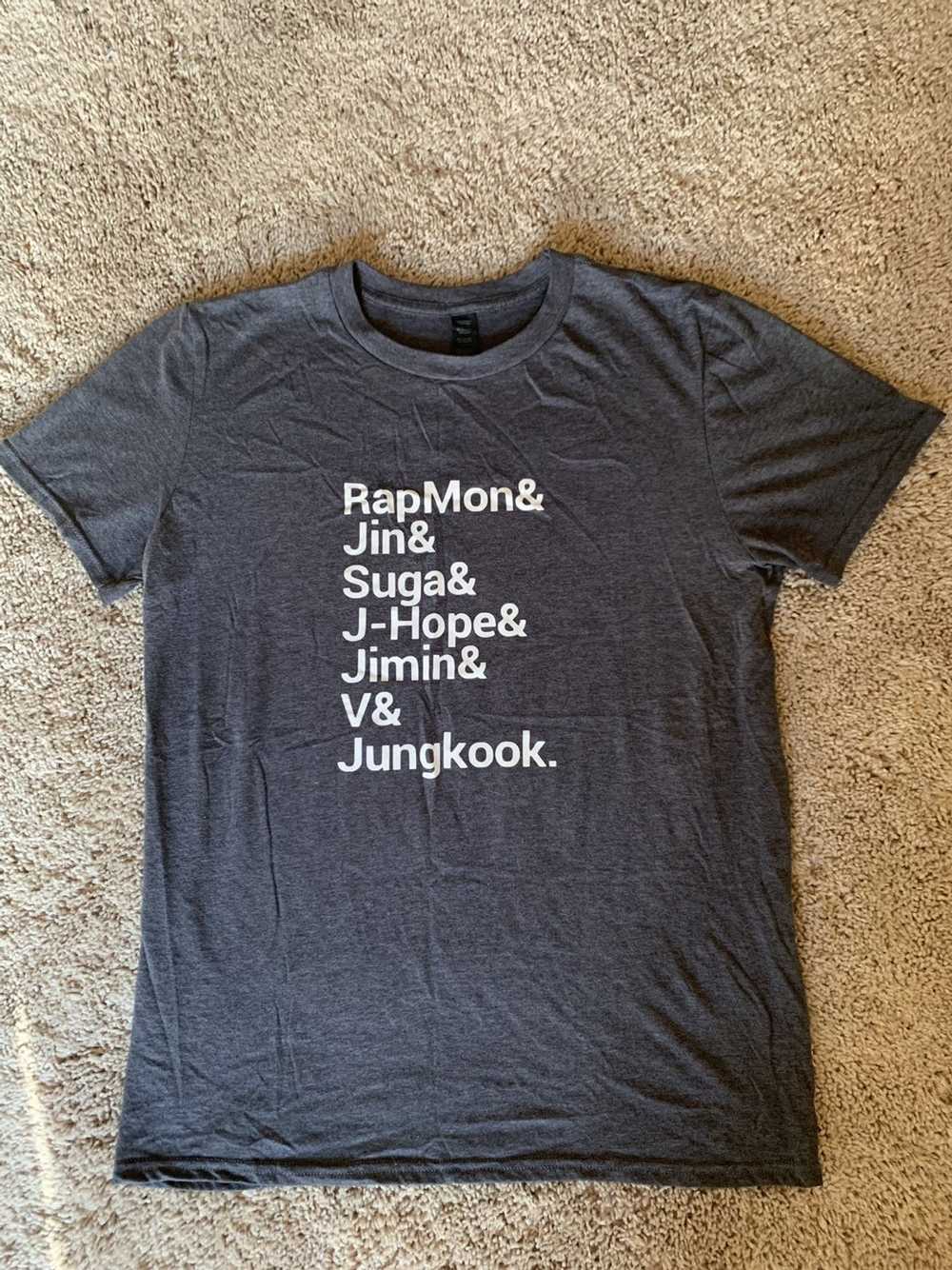 Vintage KPop Bangtan Boys BTS Fan Tshirt Unisex Medium - Gem