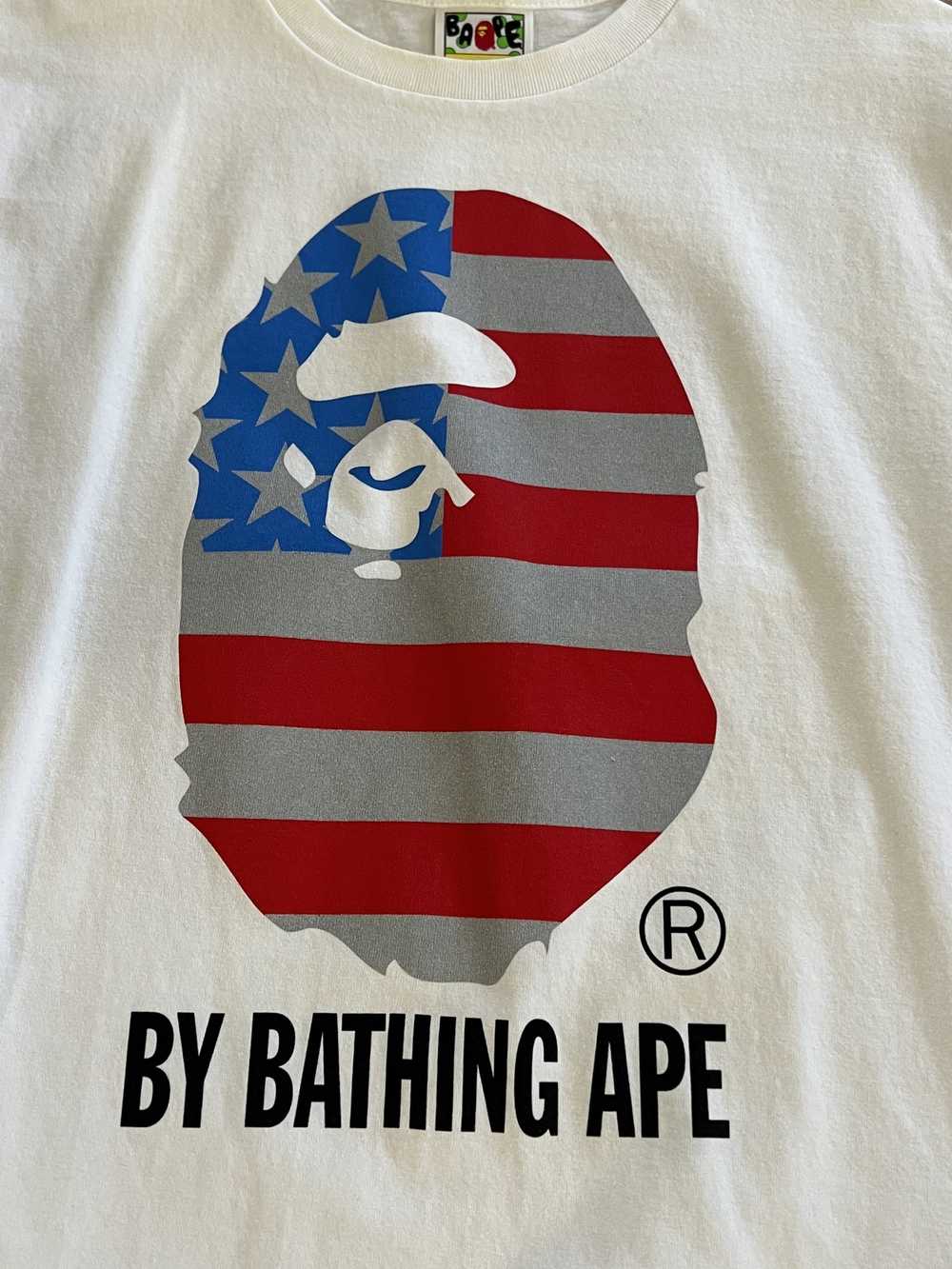 Bape A Bathing Ape Stars And Stripes Big Ape Head… - image 2