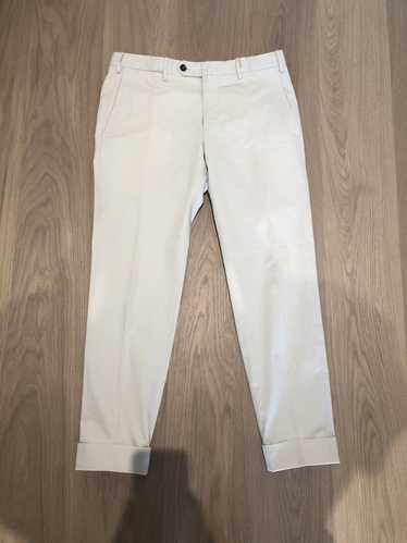 Pt01 Pantaloni Torino Cream Sfoderato Slim Busines