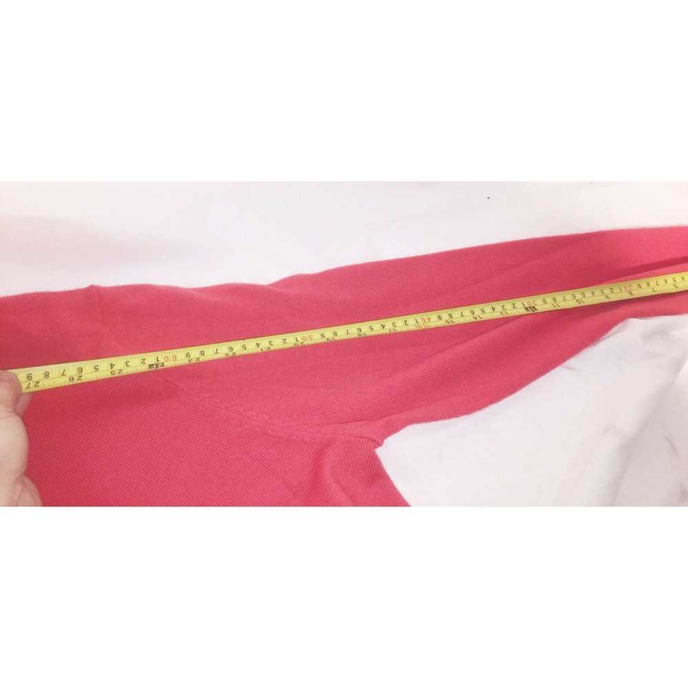 Other LIZ CLAIBORNE Women's Coral Pink MERINO WOO… - image 6