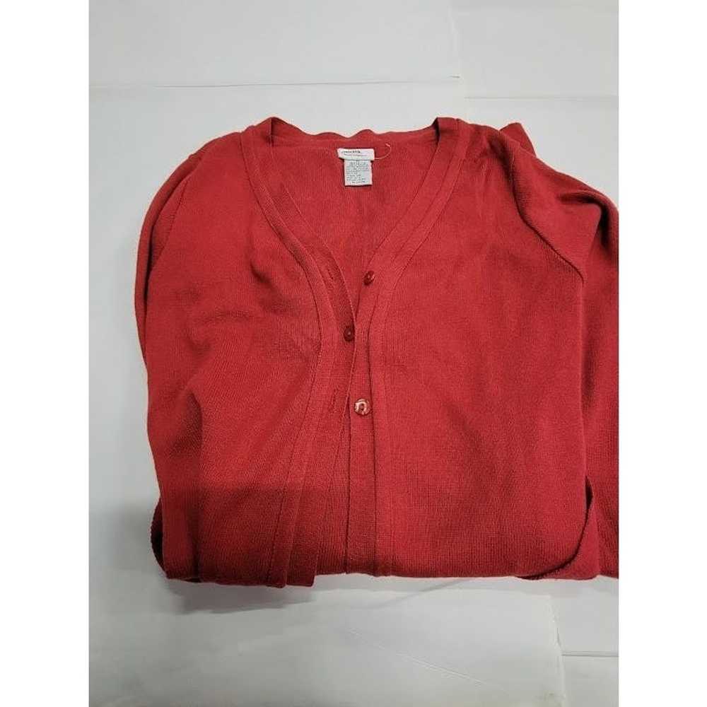 Other Mama Maternity Sweater - Red Long sweater j… - image 7