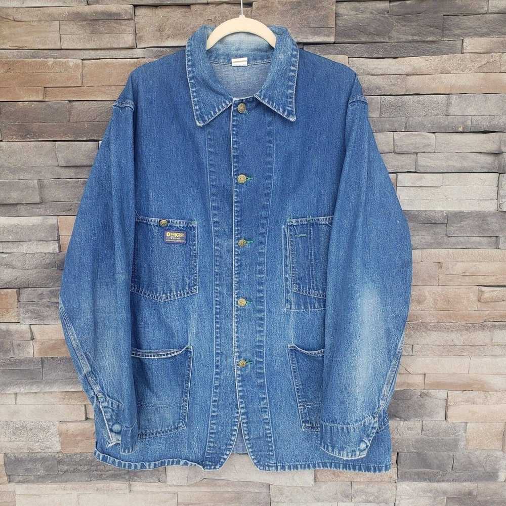 Oshkosh Vintage OshKosh Denim Chore Coat Jacket S… - image 1