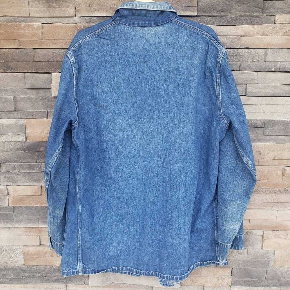 Oshkosh Vintage OshKosh Denim Chore Coat Jacket S… - image 2