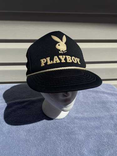Playboy × Vintage VTG Playboy Mesh Trucker Snapbac